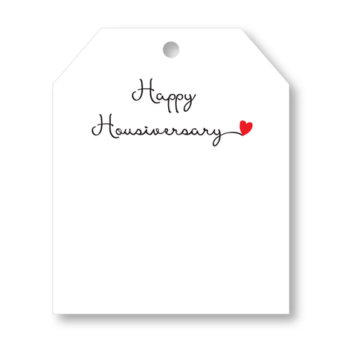 Pop-By Gift Tags -Happy Housiversary-Cursive