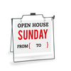 Open House Sunday From { ___ to ___ }