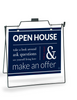 Open House Welcome Yard Sign No.7