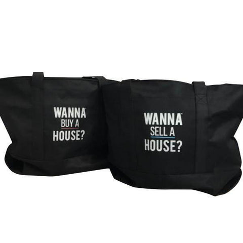 Double Sided Tote - Wanna Buy a House?™ AND Wanna Sell a House?™