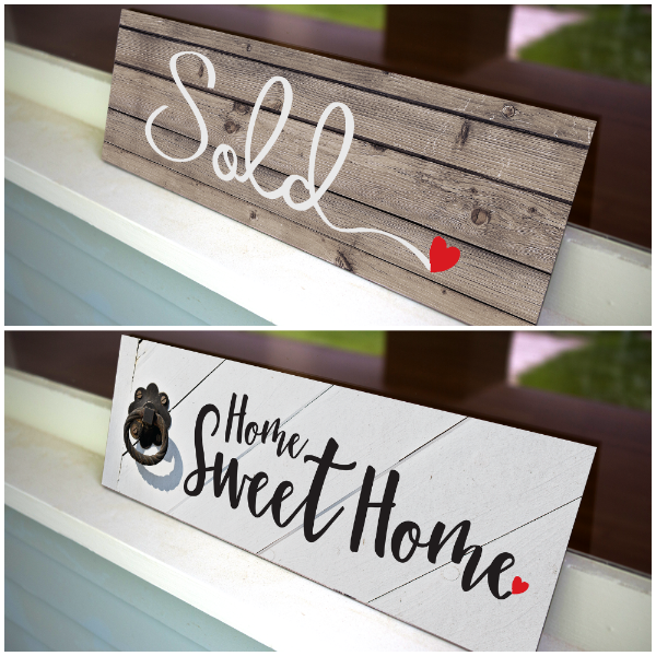 Sold/Home Sweet Home - Testimonial Prop™