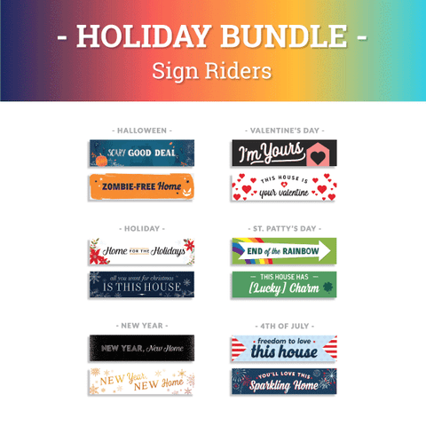 Holiday Sign Rider Bundle