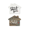 Home Sweet Home/Sold- House Shape Testimonial Prop™ - 20x24