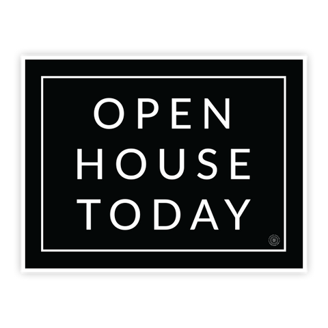 Open House Today - Minimalist