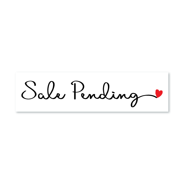 Sale Pending - Cursive 6x24