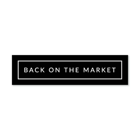 Back on the Market - Minimal