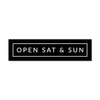 Open Saturday & Sunday - Minimalist